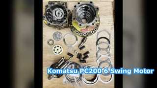 PC200-6 PC220-6 6D102 Baggerteile Schwenkmotorbaugruppe 706-75-01170